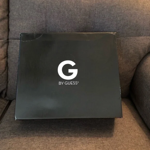 NIB G by Guess Black Sparkly Texture Boots 10 - Picture 9 of 11